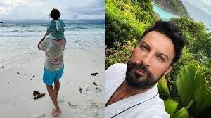 TARKAN, EŞİ VE KIZIYLA TATİLDE