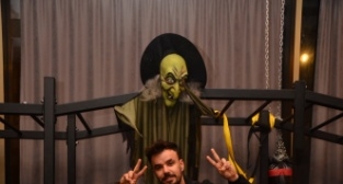 ÇOCUKLAR HALLOWEEN'DA PARTİLEDİ