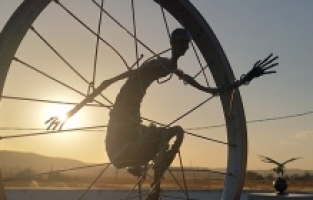 SANAT VE BİSİKLET ESKİŞEHİR'DE BULUŞTU