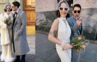 BORA AKKAŞ MİLANO'DA EVLENDİ